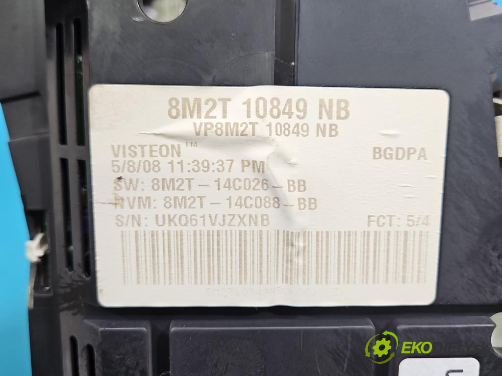 Ford Mondeo Mk4 2007-2014 2.3 16V 160 HP automatic 118 kW 2261 cm3 4- prístrojovka/ budíky 8M2T-10849-NB (Prístrojová doska)