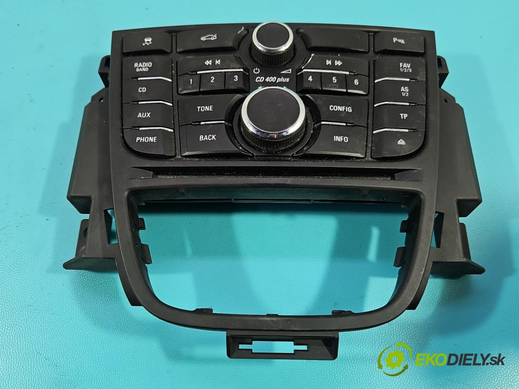 Opel Astra IV 2009-2015 1.4 T 140 HP manual 103 kW 1364 cm3 4- Radio originál 13444592