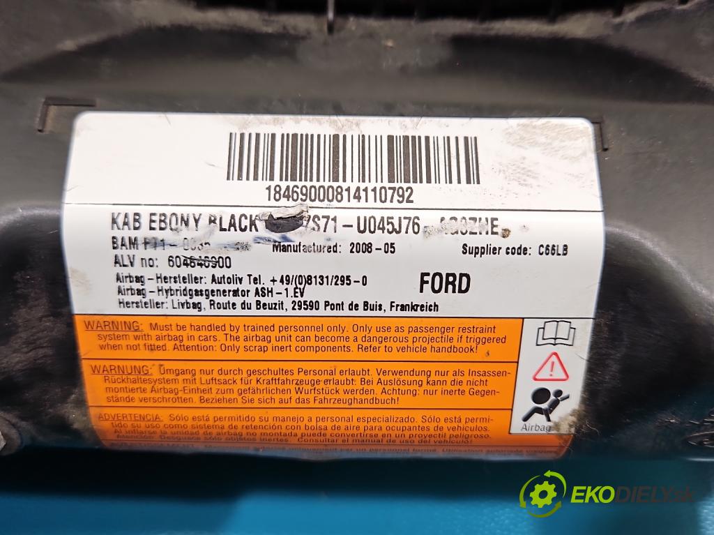 Ford Mondeo Mk4 2007-2014 2.3 16V 160 HP automatic 118 kW 2261 cm3 4- airbag vzduch: 7S71-U045J76-AG