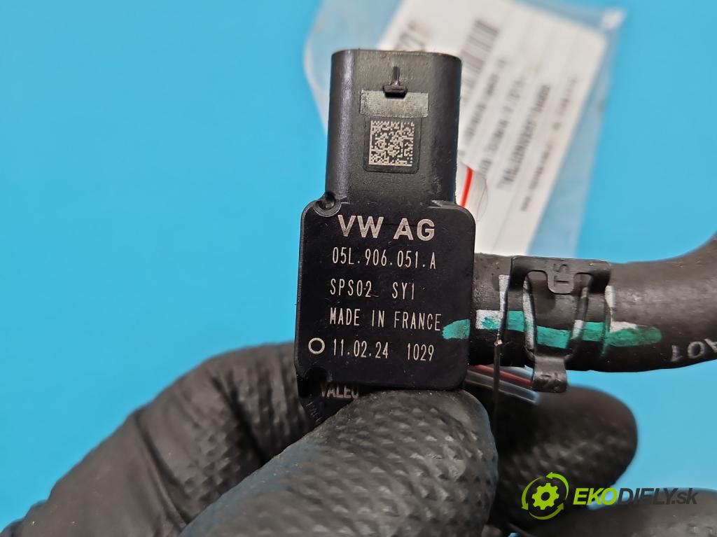 Skoda Octavia IV 2019- 2.0 tdi 116 HP manual 85 kW 1968 cm3 5- snímač tlak: výfukové 05L906051A
