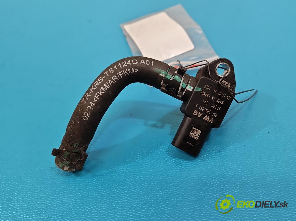 Skoda Octavia IV 2019- 2.0 tdi 116 HP manual 85 kW 1968 cm3 5- snímač tlak: výfukové 05L906051A