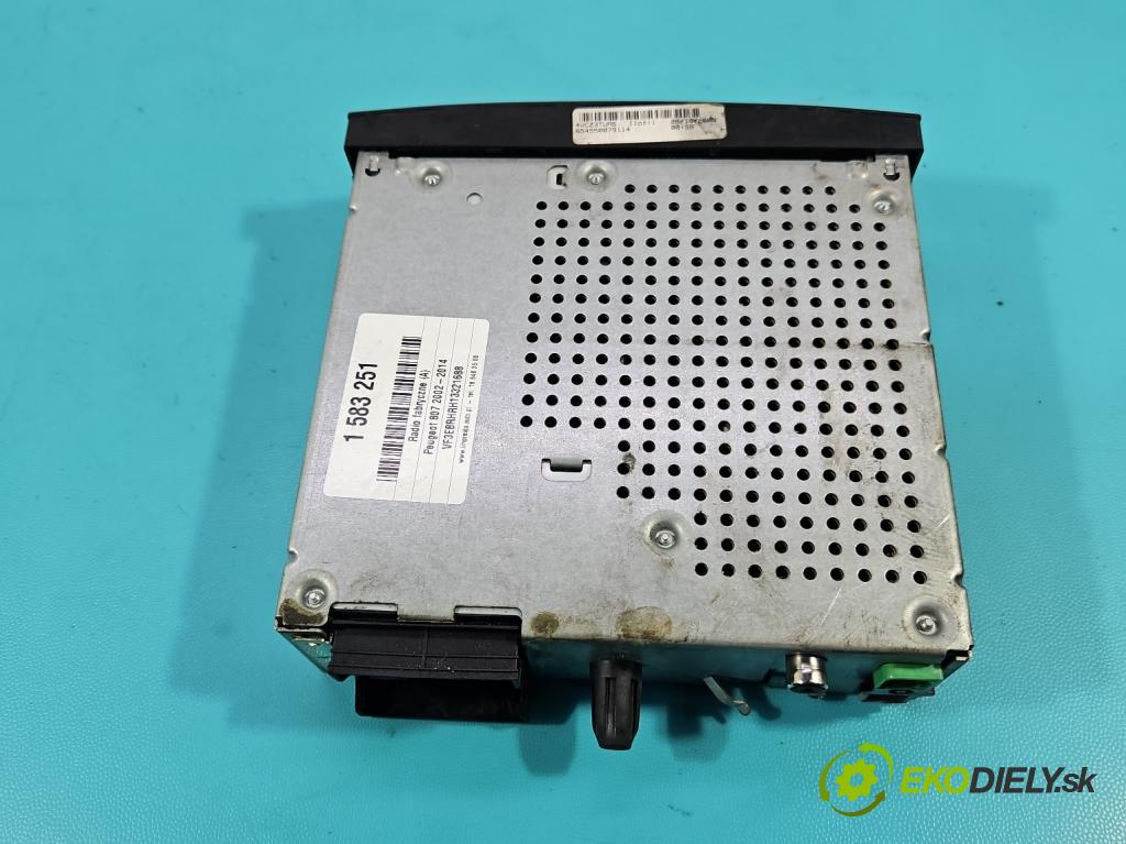 Peugeot 807 2002-2014 2.0 hdi 136 HP manual 100 kW 1997 cm3 5- Radio originál 14009787XT