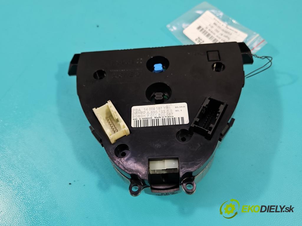 Peugeot 807 2002-2014 2.0 hdi 136 HP manual 100 kW 1997 cm3 5- panel kúrenia A83012200