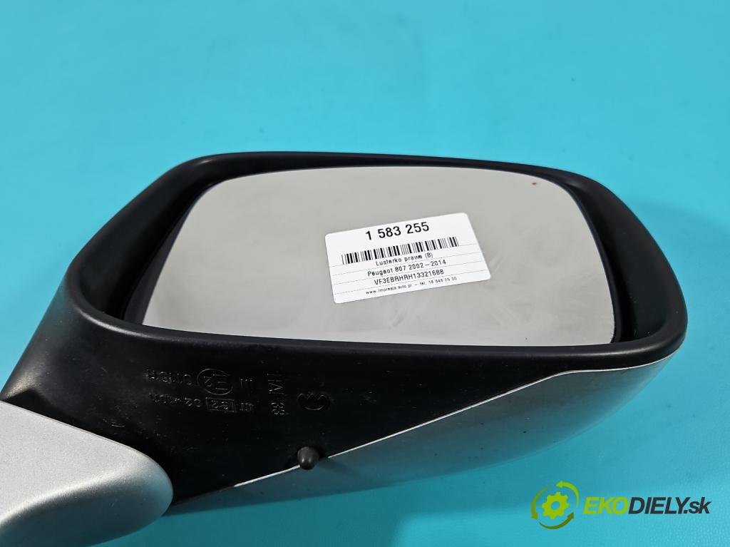 Peugeot 807 2002-2014 2.0 hdi 136hp manual 100 kW 1997 cm3 5- zpětné zrcátko pravé  (Klika dveří ostatní)