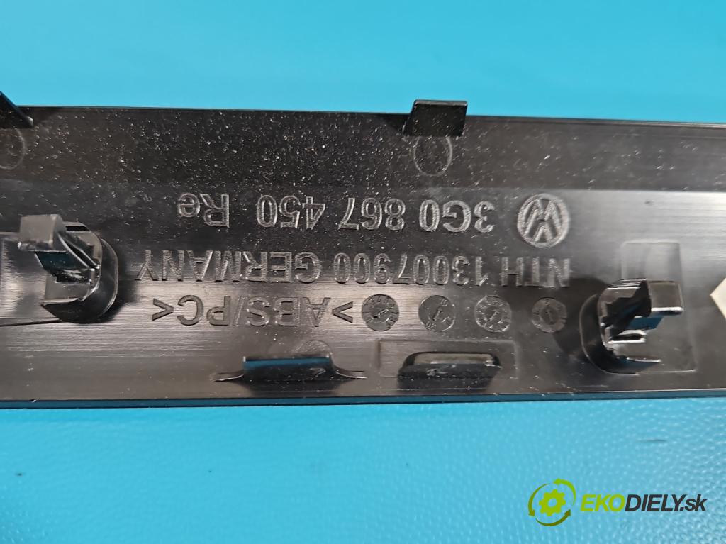 Vw Passat B8 2014- 2.0 TDI 150 hp automatic 110 kW 1968 cm3 5- lišta ozdobná interiéry: 3G0867440
