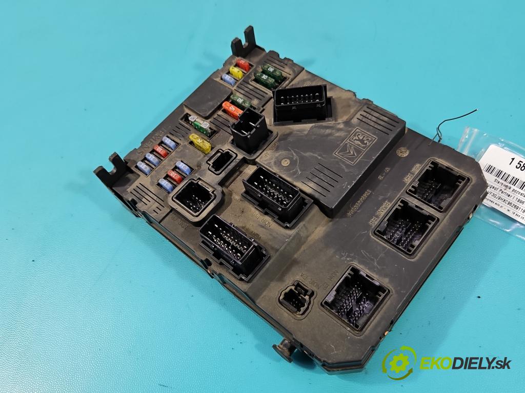 Peugeot Partner I 1996-2008 1.6 hdi 90 HP manual 66.2 kW 1560 cm3 5- riadiaca jednotka ostatné 9657999680