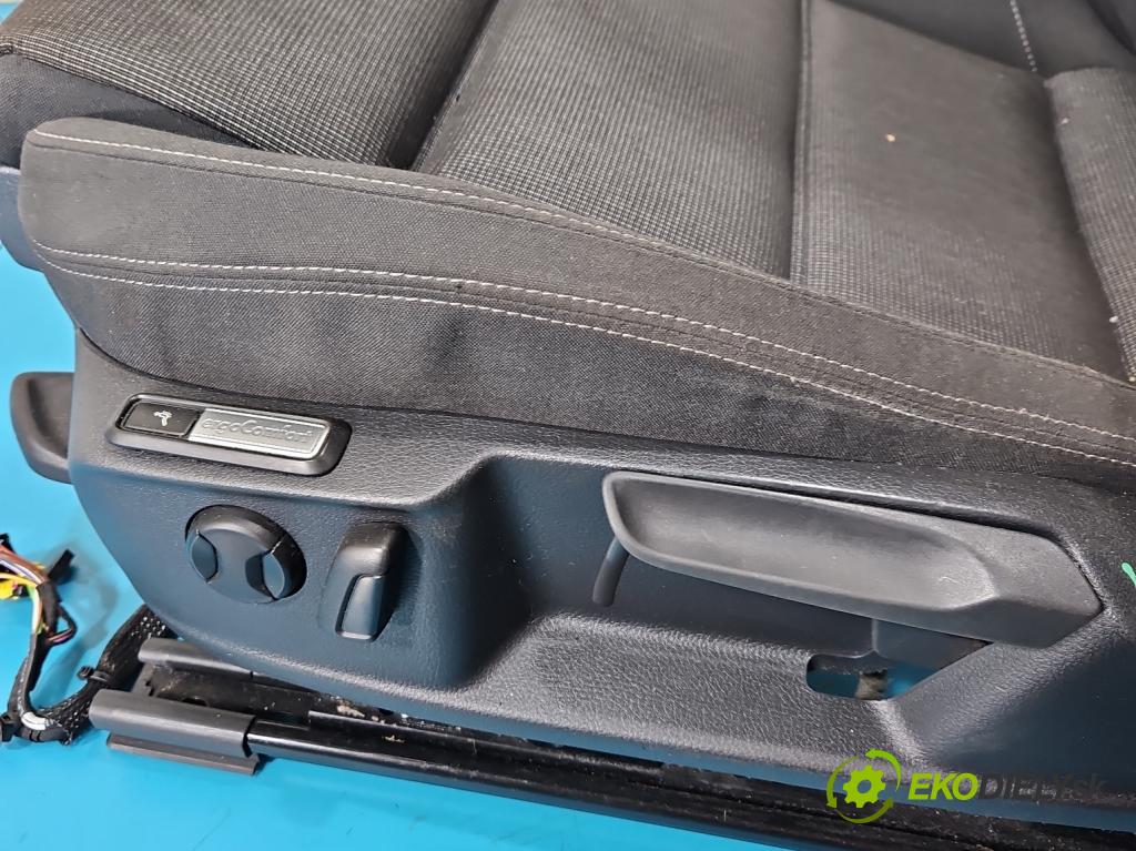 Vw Passat B8 2014 - 2.0 TDI 150 HP automatic 110 kW 1968 cm3 5- Sedačka ľavý  (Sedadlo)