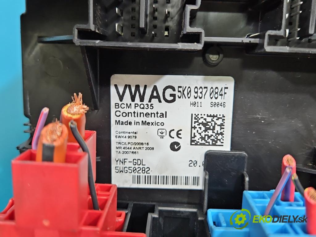 Vw Golf VI 2008-2013 1.6 tdi CAY 105 HP manual 77 kW 1598 cm3 5- riadiaca jednotka ostatné 5K0937084F