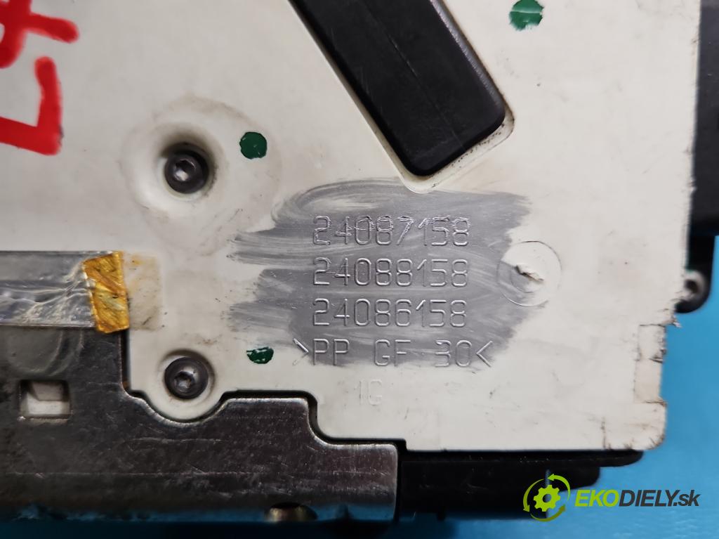 Citroen C4 Grand picasso I 2006-2013 1.8 16V EW7AF 125 HP manual 92 kW 1749 cm3 5- zámok predné ľavý 24087158