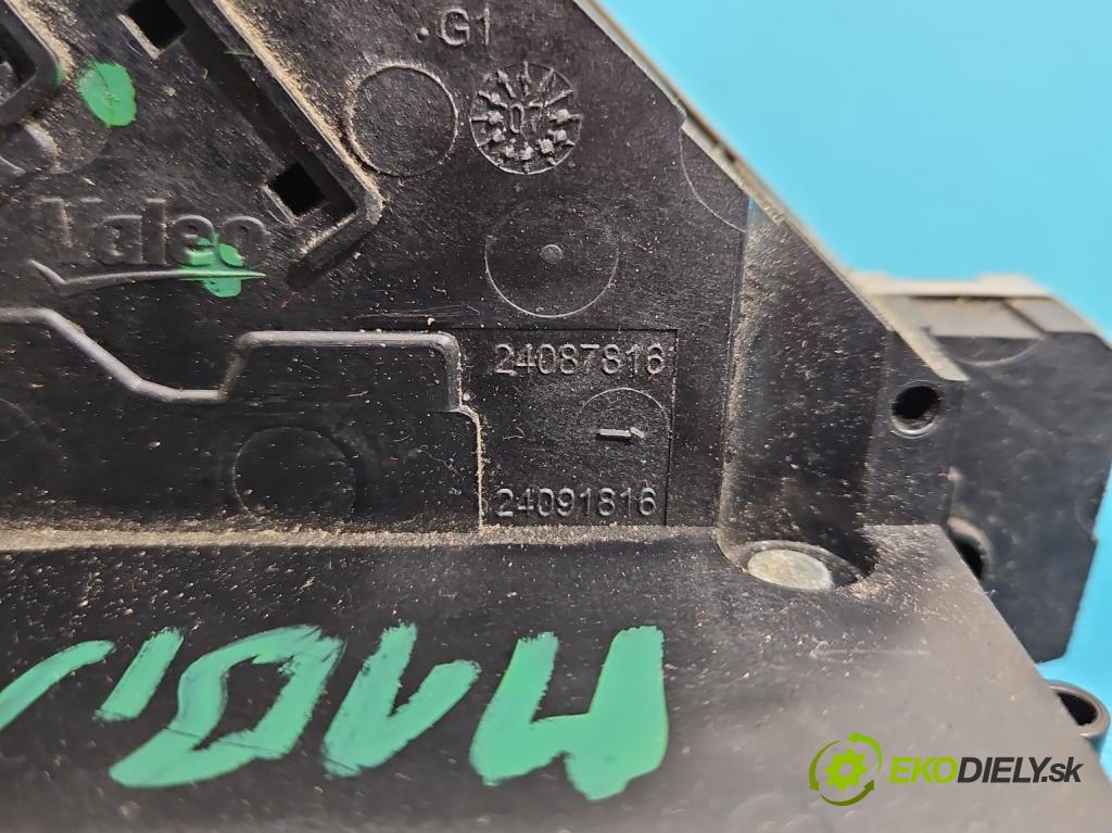 Citroen C4 Grand picasso I 2006-2013 1.8 16V EW7AF 125 HP manual 92 kW 1749 cm3 5- zámok zadné ľavý 24092158