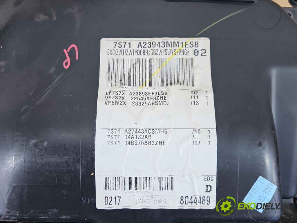 Ford Mondeo Mk4 2007-2014 2.3 16V 160 HP automatic 118 kW 2261 cm3 4- Čalounictví: dvere predné ľavé