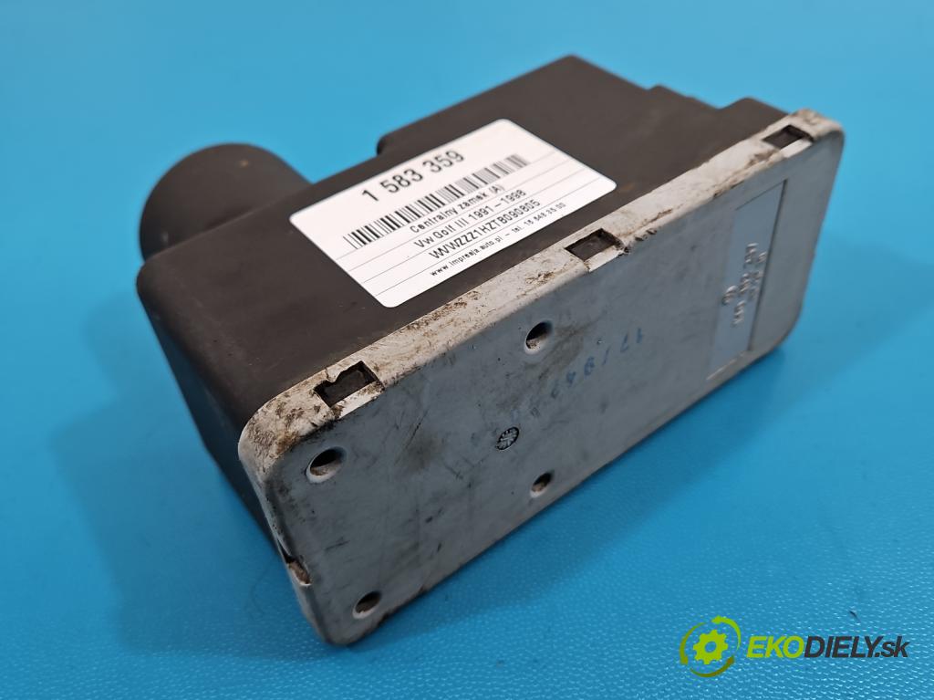 Vw Golf III 1991-1998 1.9 tdi 90 HP manual 66 kW 1896 cm3 5- Centrální: zámek: 1H0962257