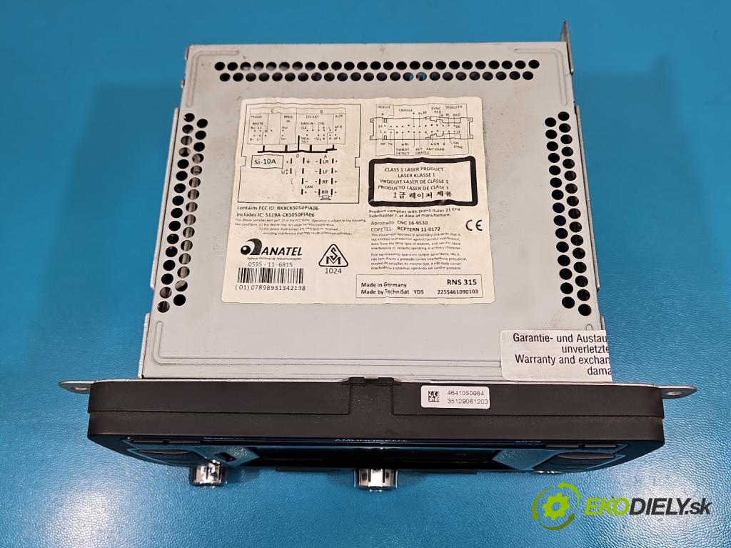 Skoda Yeti 2009-2017 2.0d 170 HP manual 125 kW 1968 cm3 5- Radio originál 3T0035192J