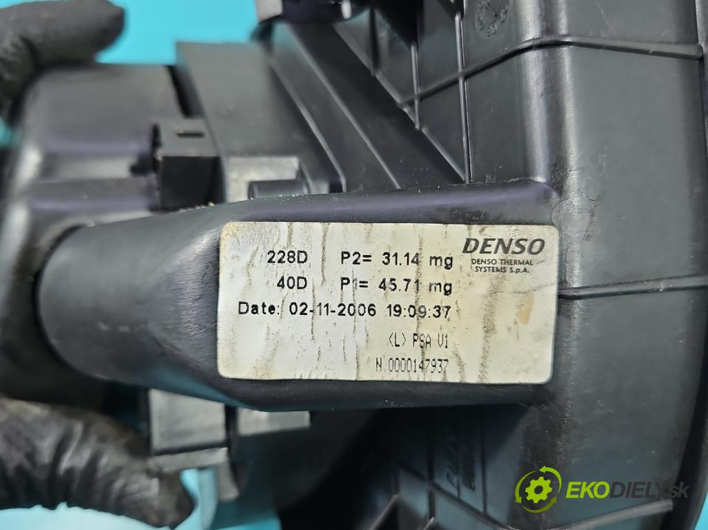 Peugeot 807 2002-2014 2.0 hdi 136 HP manual 100 kW 1997 cm3 5- ventilátor vzduchu 1400970280