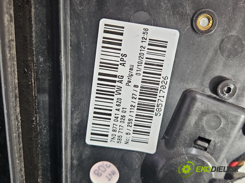 Skoda Yeti 2009-2017 2.0d 170 HP manual 125 kW 1968 cm3 5- Střešní okno: 7N0877041A (Sklo karosérie)