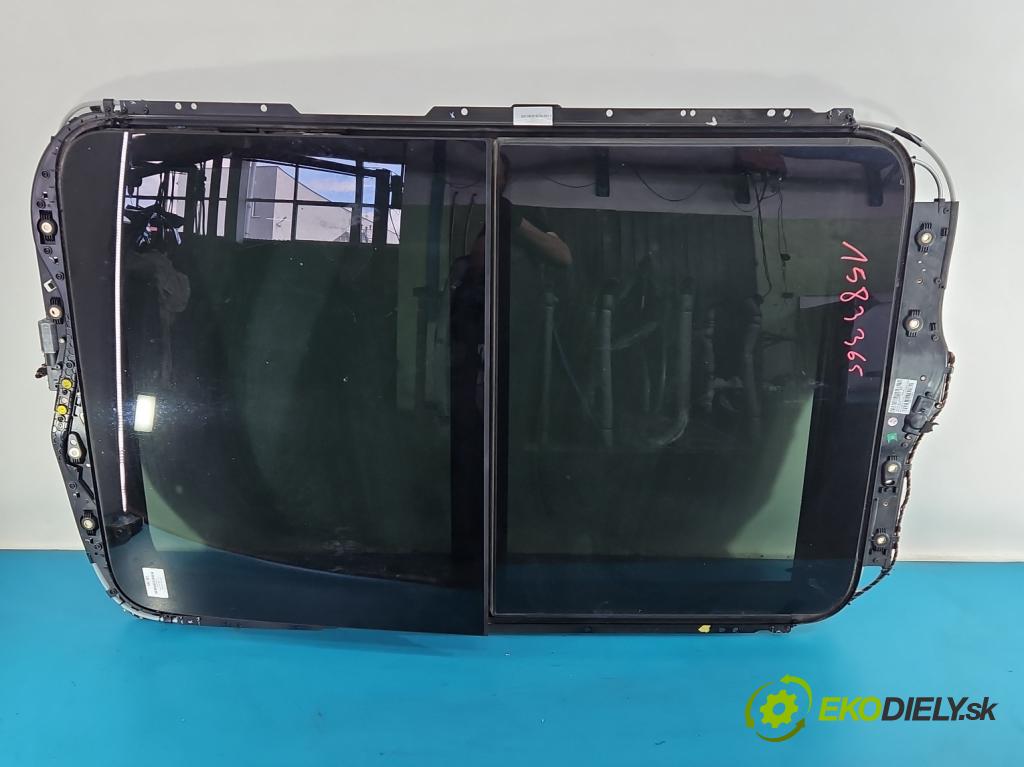 Skoda Yeti 2009-2017 2.0d 170 HP manual 125 kW 1968 cm3 5- Střešní okno: 7N0877041A (Sklo karosérie)