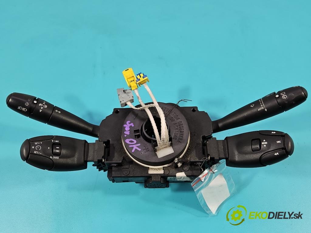 Peugeot 807 2002-2014 2.0 hdi 136hp manual 100 kW 1997 cm3 5- Přepínač sdružený 96605595XT (Páčky pod volantem)