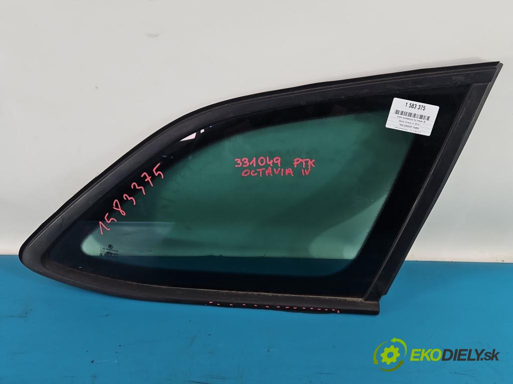Skoda Octavia IV 2019- 2.0 tdi 116 HP manual 85 kW 1968 cm3 5- sklo zadné pravé 