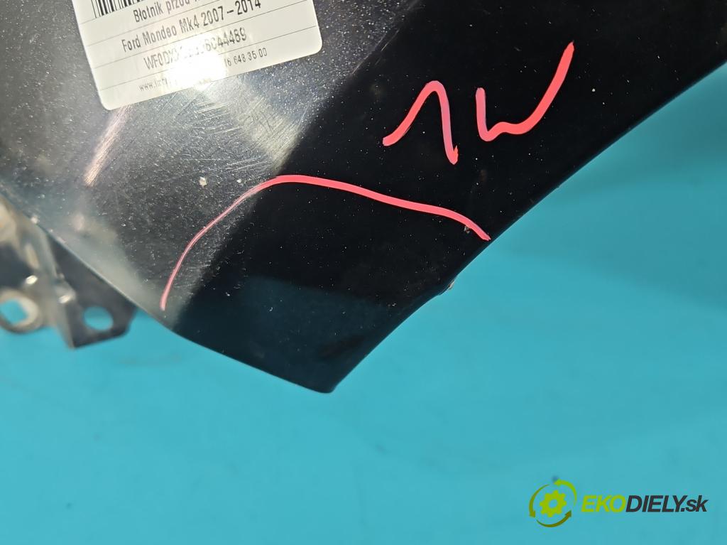 Ford Mondeo Mk4 2007-2014 2.3 16V 160 hp automatic 118 kW 2261 cm3 4- blatnik přední levý  (Levý přední blatník)