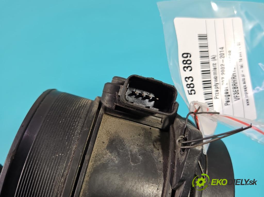 Peugeot 807 2002-2014 2.0 hdi 136 HP manual 100 kW 1997 cm3 5- průtokoměr: 5WK97002 (Váha vzduchu)