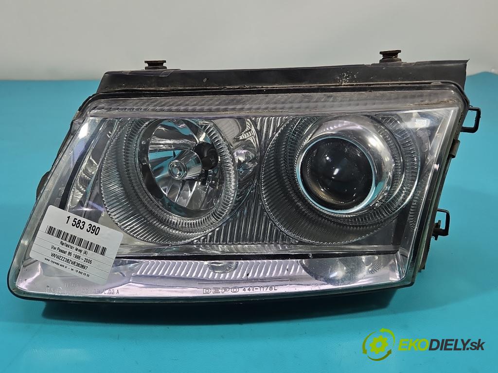 Vw Passat B5 1995-2005 1.9 tdi 110 HP manual 81 kW 1896 cm3 4- Reflektor: ľavý  (Kľučka dverí ostatné)