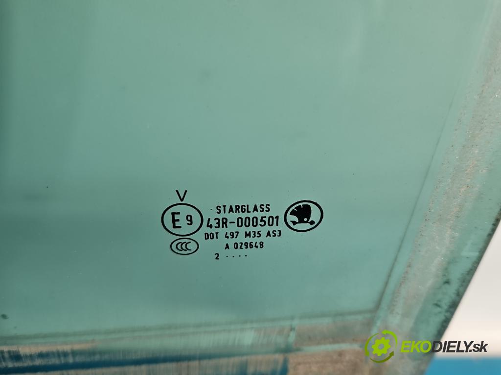 Skoda Yeti 2009-2017 2.0d 170 HP manual 125 kW 1968 cm3 5- sklo dvere zadné ľavé
