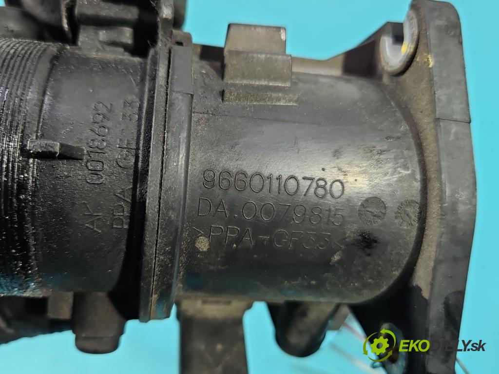 Peugeot 807 2002-2014 2.0 hdi 136 HP manual 100 kW 1997 cm3 5- klapka 9660110780 (Škrtiaca klapka)