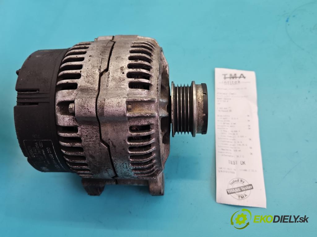 Vw Passat B5 1995-2005 1.9 tdi 110 HP manual 81 kW 1896 cm3 4- Alternator 0123515003 (Alternátor)