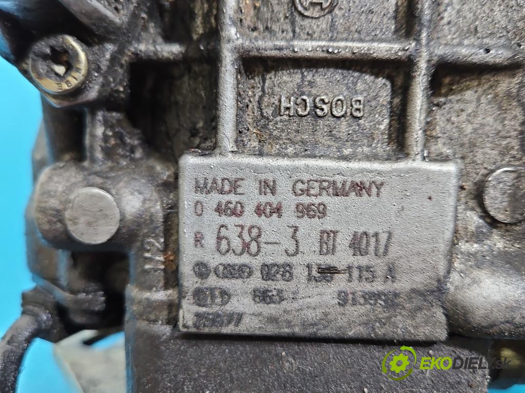 Vw Passat B5 1995-2005 1.9 tdi 110 hp manual 81 kW 1896 cm3 4- čerpadlo vstřikovací 0460404969 (Vstřikovací čerpadlo)