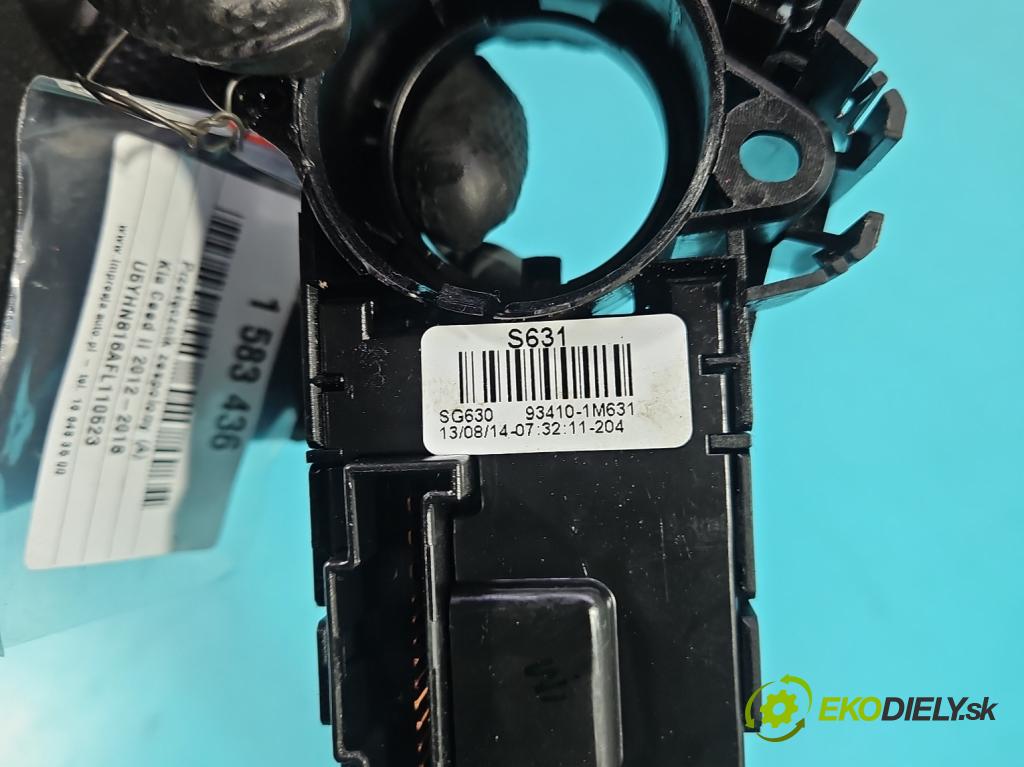 Kia Ceed II 2012-2018 1.6 crdi 128 HP manual 94 kW 1582 cm3 5- prepínač komplex: 93420-2Y660 (Prepínacie páčky pod volantom)