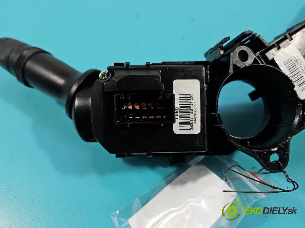 Kia Ceed II 2012-2018 1.6 crdi 128 HP manual 94 kW 1582 cm3 5- prepínač komplex: 93420-2Y660 (Prepínacie páčky pod volantom)