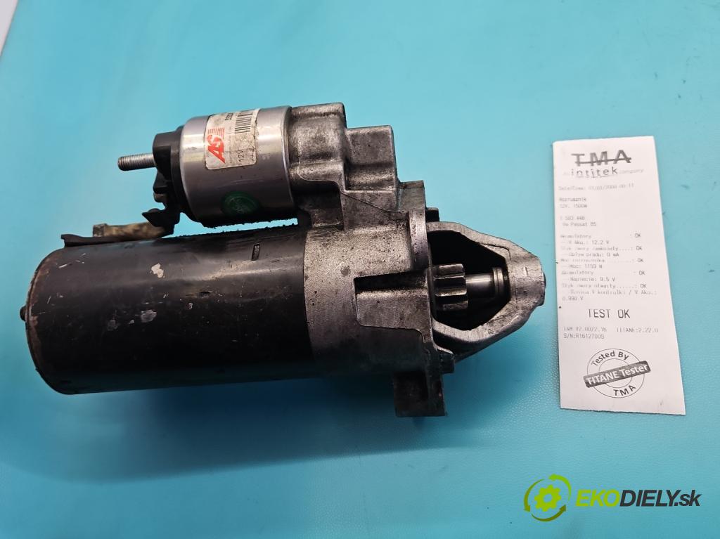Vw Passat B5 1995-2005 1.9 tdi 110 HP manual 81 kW 1896 cm3 4- štartér 068911024F (Štartér)