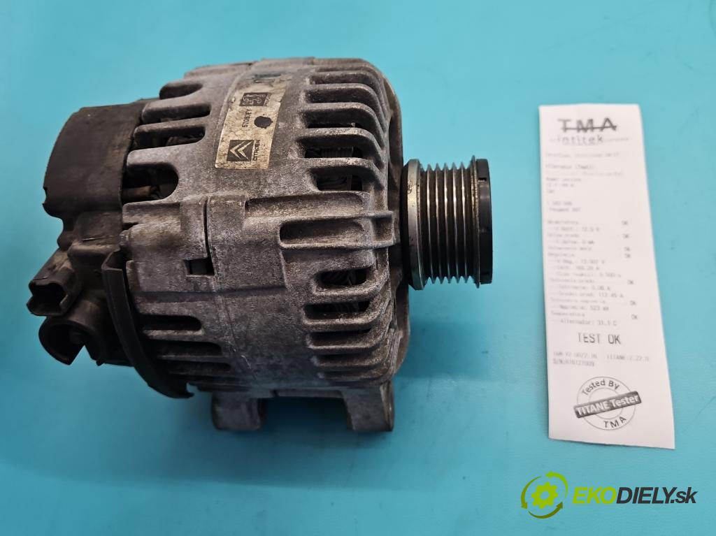 Peugeot 807 2002-2014 2.0 hdi 136 HP manual 100 kW 1997 cm3 5- Alternator  (Alternátor)