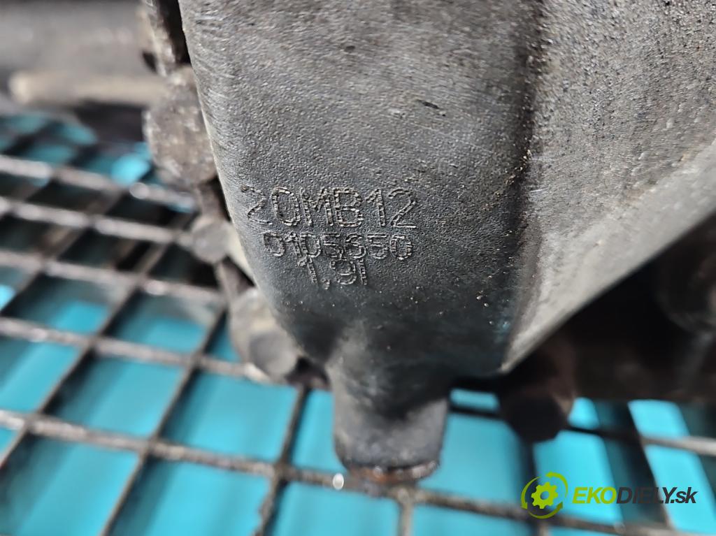 Peugeot 807 2002-2014 2.0 hdi 136 HP manual 100 kW 1997 cm3 5- prevodovka stupeň,rýchlosť manual 20MB12