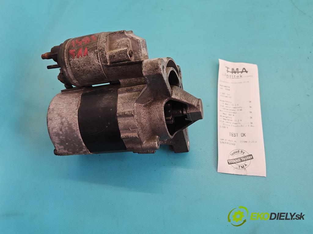 Citroen C2 1.1 8V 60 HP manual 44 kW 1124 cm3 3- štartér 9658308780 (Štartér)