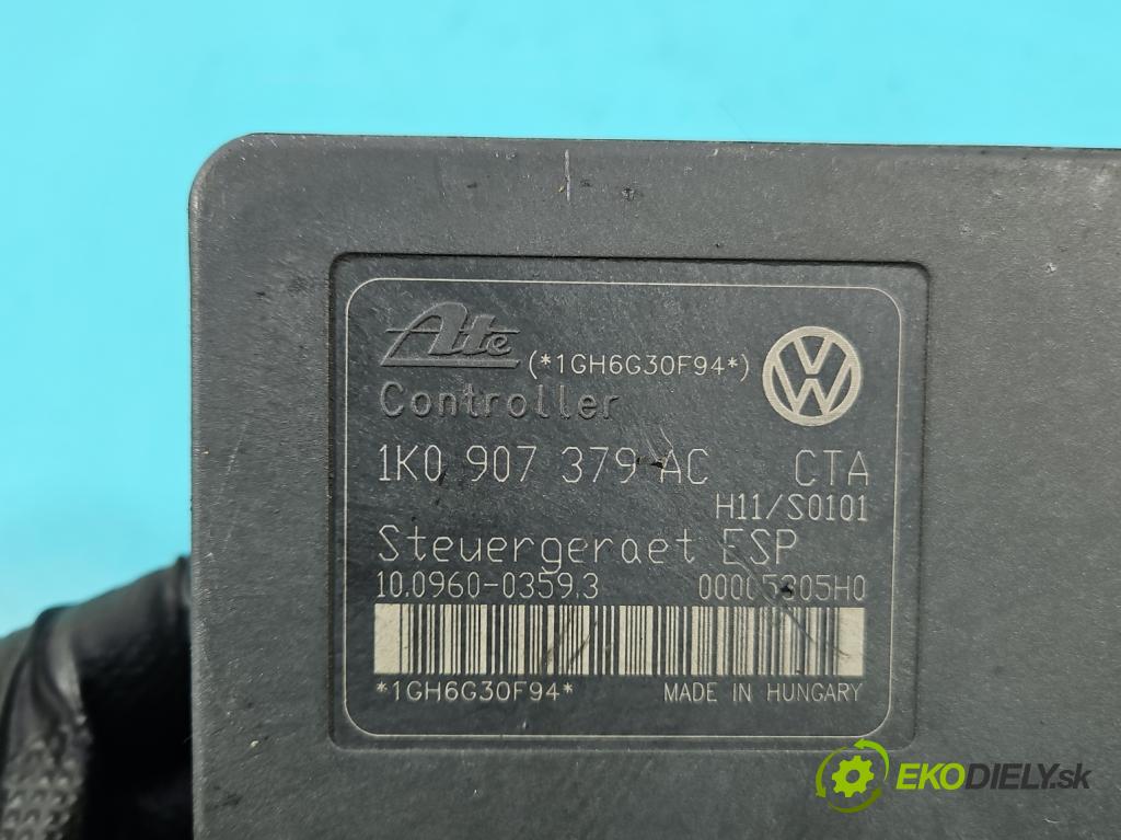 Skoda Octavia II 2004-2013 2.0 tdi 140 HP manual 103 kW 1968 cm3 5- čerpadlo abs 1K0907379AC (Pumpa ABS)