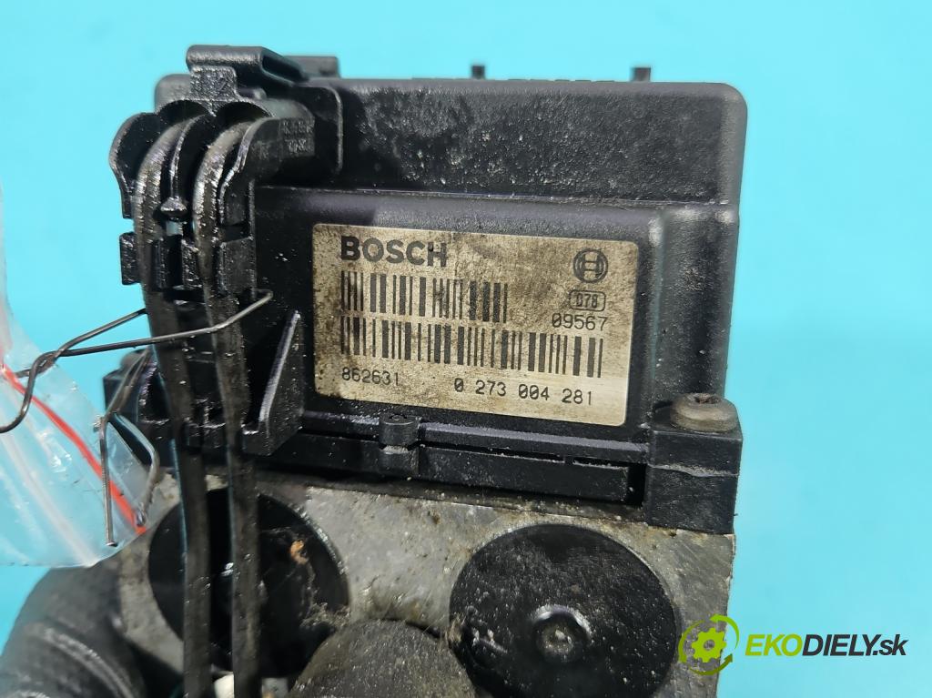 Vw Passat B5 1995-2005 1.9 tdi 110 HP manual 81 kW 1896 cm3 4- čerpadlo abs 0273004281 (Pumpa ABS)