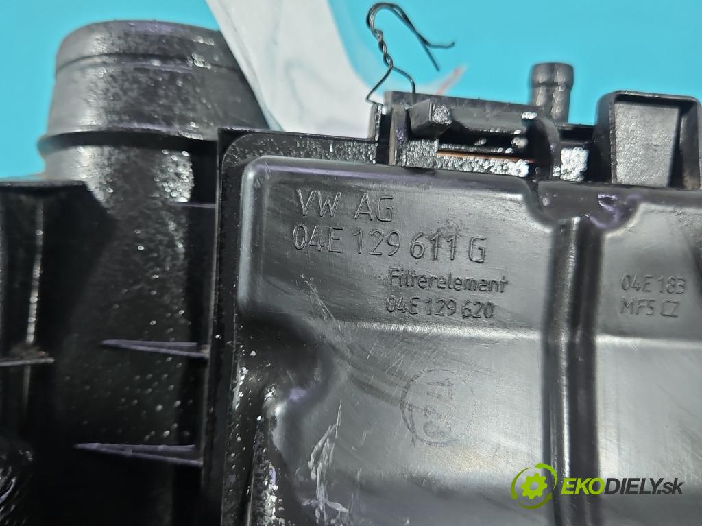 Skoda Octavia III 2013- 1.4 tsi 140 HP manual 103 kW 1395 cm3 5- obal filtra vzduchu 04E129611G (Obal vzduchového filtra)