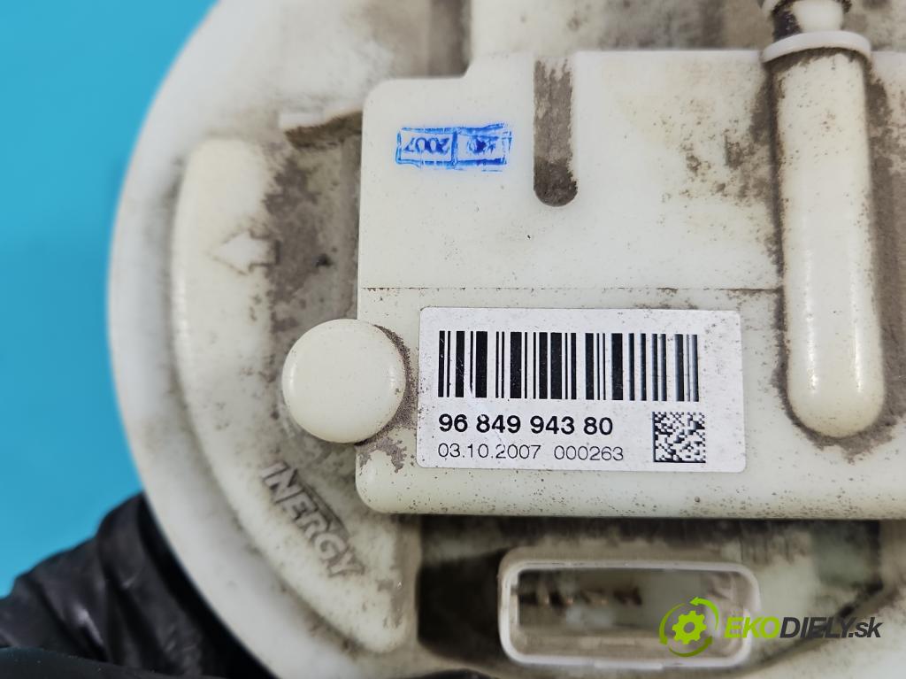 Citroen C4 Grand picasso I 2006-2013 1.8 16V EW7AF 125 HP manual 92 kW 1749 cm3 5- čerpadlo palivo 9684994380