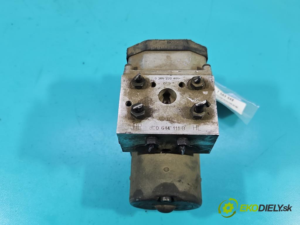 Audi A6 C5 1997-2004 1.8 T 150 HP manual 110 kW 1781 cm3 4- čerpadlo abs 0265220405 (Pumpa ABS)
