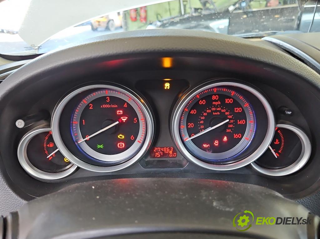 Mazda 6 II GH 2007-2012 2.2 citd 125 hp manual 92 kW 2184 cm3 5- Přístrojová deska TD1155430 (Přístrojová deska)