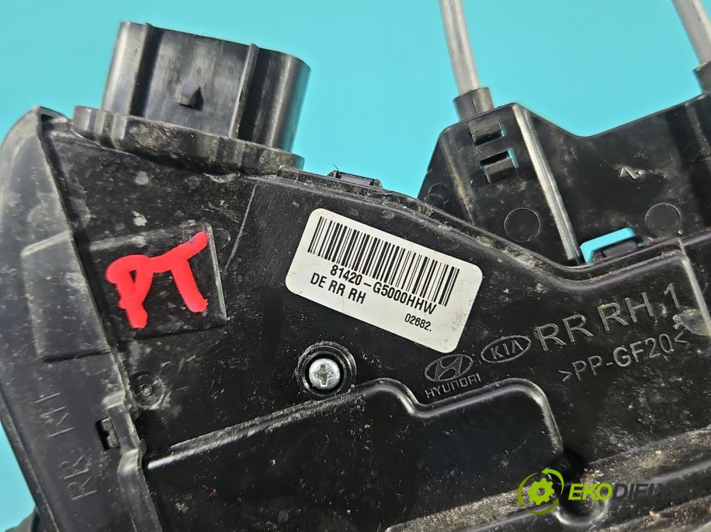 Kia Niro I 2016-2022 1.6 GDI 105 HP automatic 77 kW 1580 cm3 5- zámok zadné pravý 81420-G5000