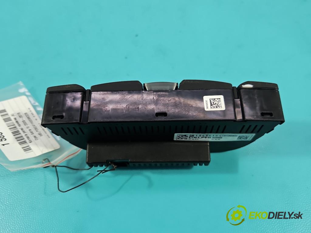 Opel Astra IV 2009-2015 1.4 T 140 hp manual 103 kW 1364 cm3 4- palubní deska panel topení 13435154