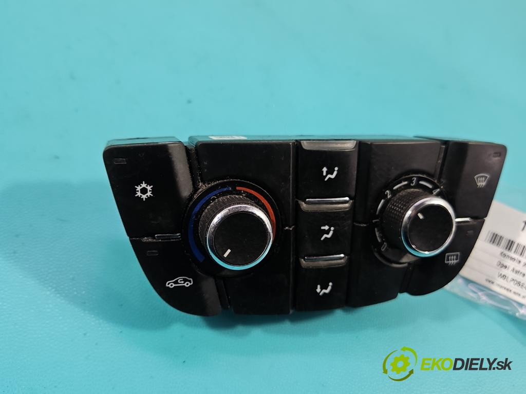 Opel Astra IV 2009-2015 1.4 T 140 hp manual 103 kW 1364 cm3 4- palubní deska panel topení 13435154