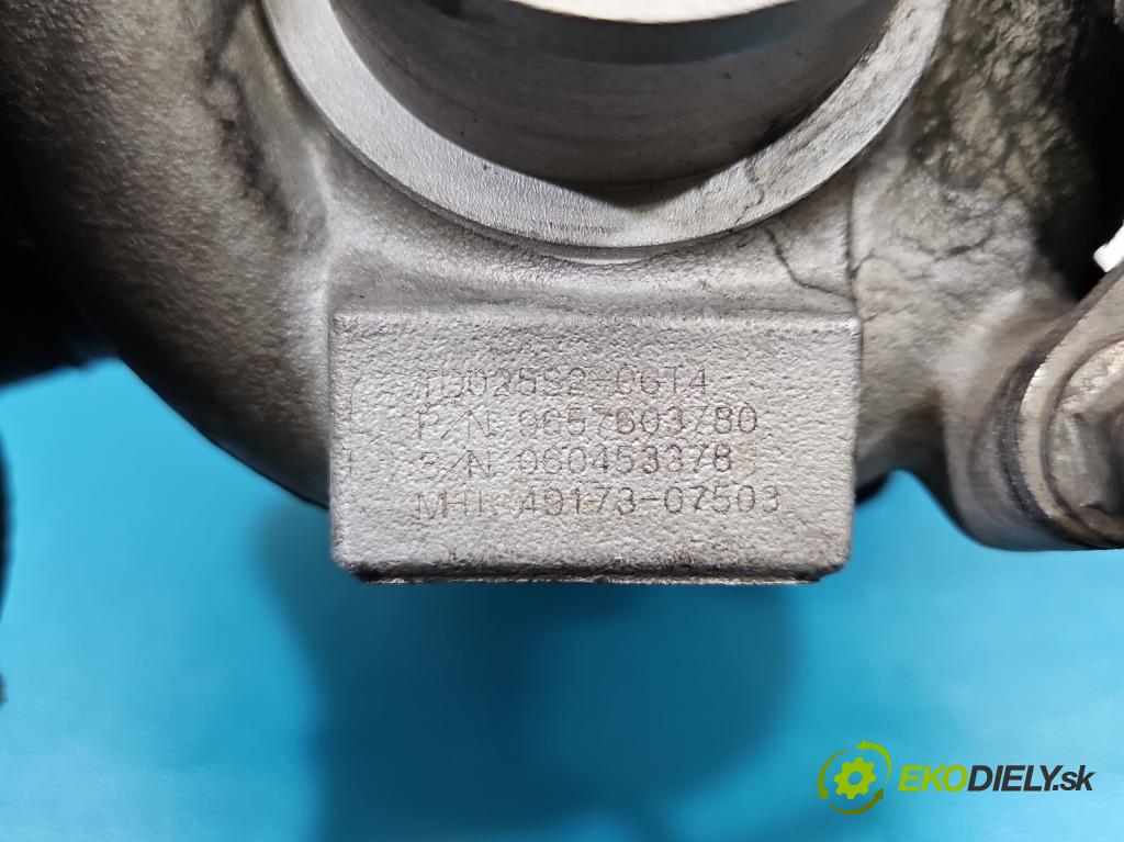 Citroen Xsara Picasso 1.6 hdi 90 HP manual 66 kW 1560 cm3 5- turbodúchadlo, turbo 49173-07503 (Turbodúchadlo (kompletné))