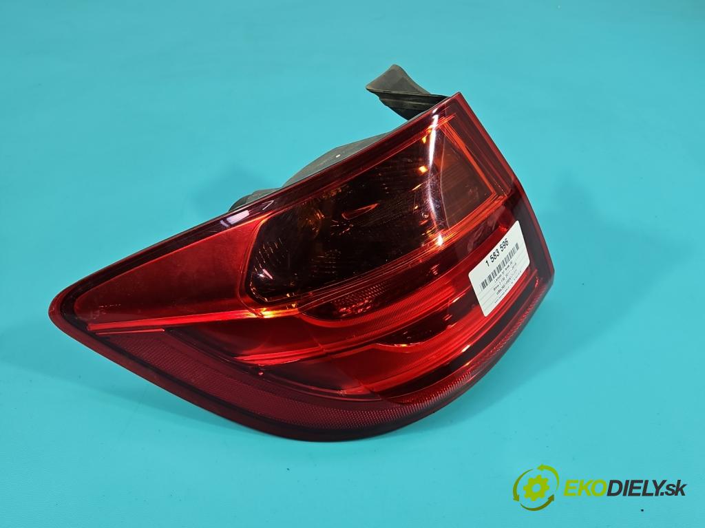Bmw 3 F30 2011-2018 2.0d 184hp automatic 135 kW 1995 cm3 5- svetlo / reflektor zadné ľavé blatník