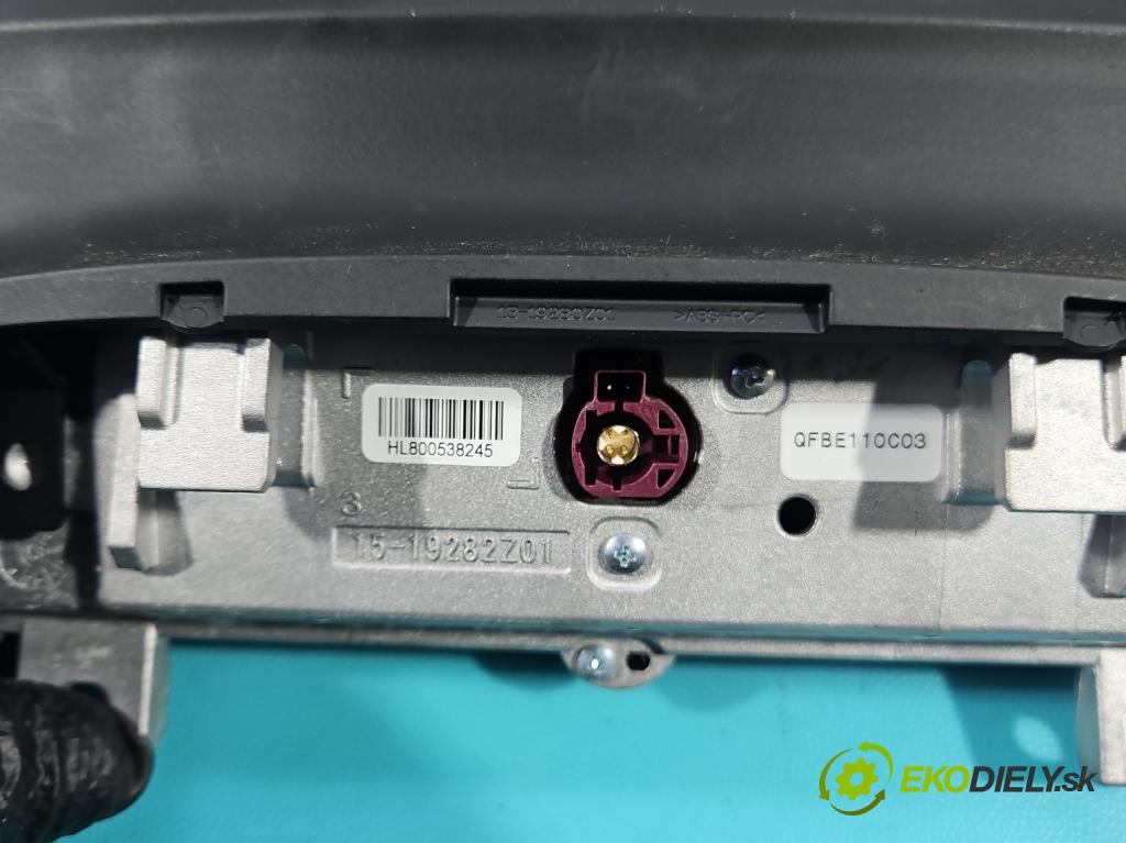 Bmw 3 F30 2011-2018 2.0d 184 hp automatic 135 kW 1995 cm3 5- displej 9292248 (Přístrojová deska)