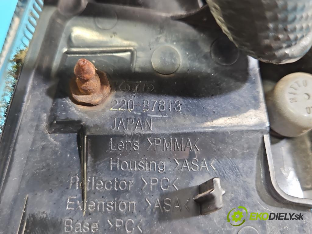 Mitsubishi Outlander II 2006-2013 2.0 DI-D 140 HP manual 103 kW 1968 cm3 5- svetlo / reflektor zadné pravé 220-87813 (Kľučka dverí ostatné)