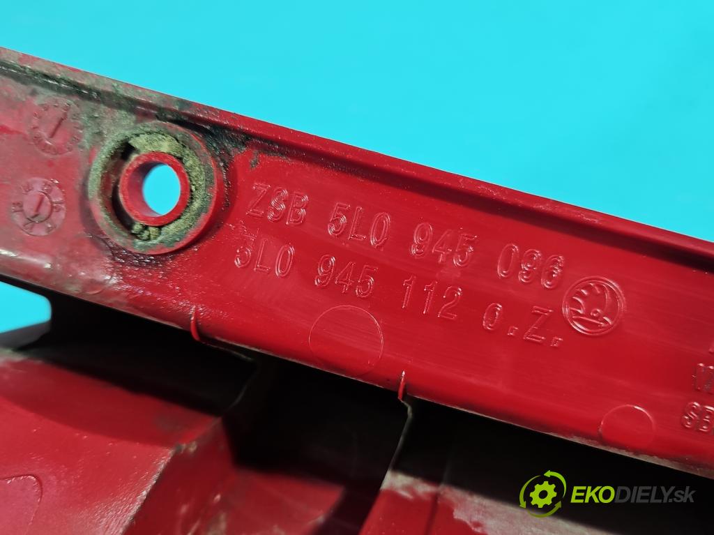 Skoda Yeti 2009-2017 2.0d 170 HP manual 125 kW 1968 cm3 5- svetlo / reflektor zadné pravé 5L0945096 (Kľučka dverí ostatné)