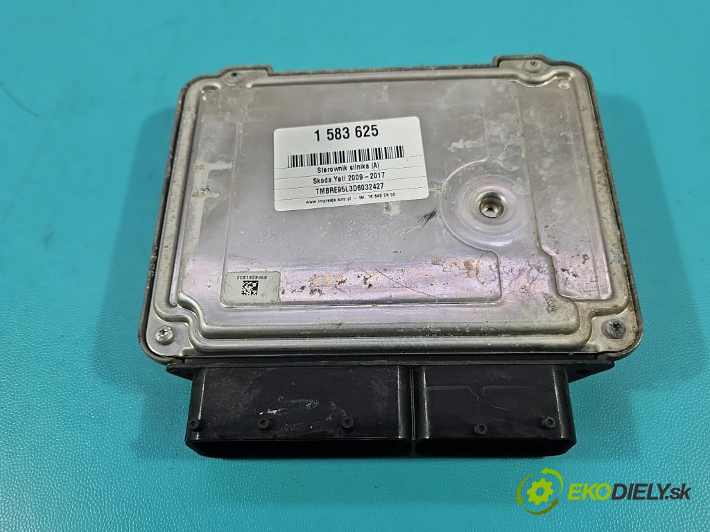 Skoda Yeti 2009-2017 2.0d 170 HP manual 125 kW 1968 cm3 5- riadiaca jednotka motora 03L906018QM